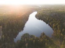 SandasjönVårLandskap